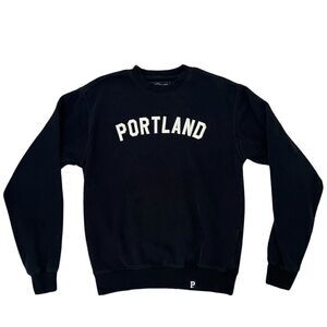 Portland gear womens crew neck black size small outerwear fall F152